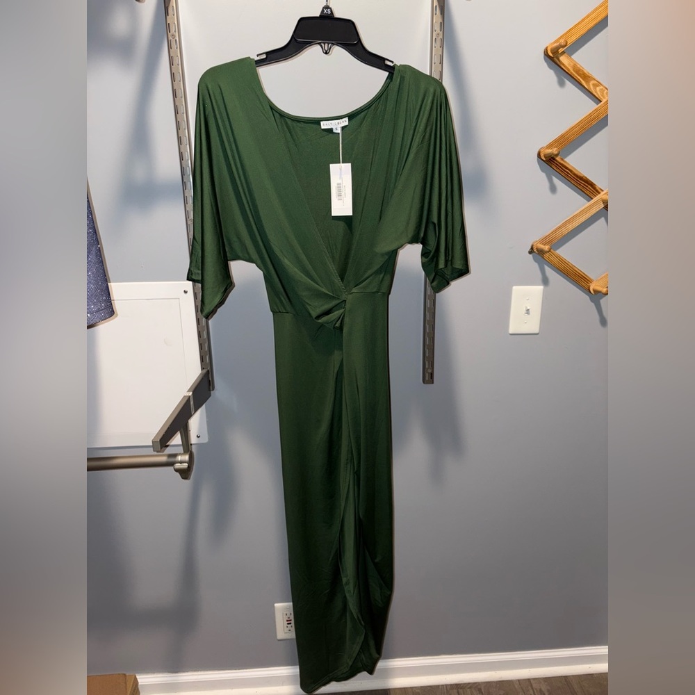Baltic Born Forest Green Maxi Dress